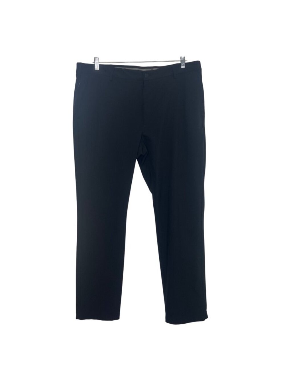 Izod Stretch Straight Fit Golf Pants 40x32 Black Stretch